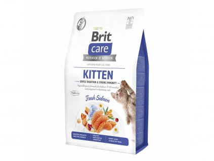 13228 brit care cat grain free kitten gentle digestion strong immunity 2kg