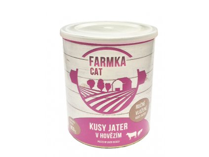 FARMKA CAT s játry 800g