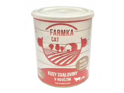 FARMKA CAT se svalovinou 800g