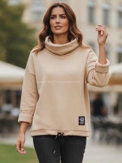 Trendy mikina dole na stažení MAREN (3)