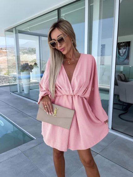 Starorůžové šaty BRENIA