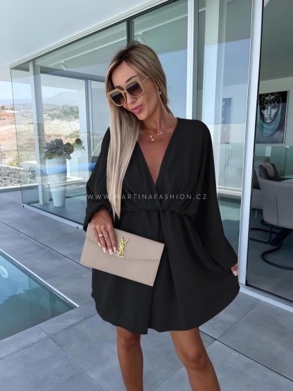 Černé šaty BRENIA