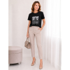 Černé tričko VOGUE BASIC