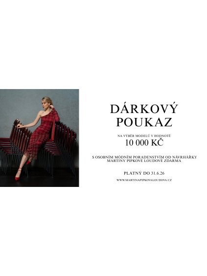 Dárkový poukaz s osobním módním poradenstvím
