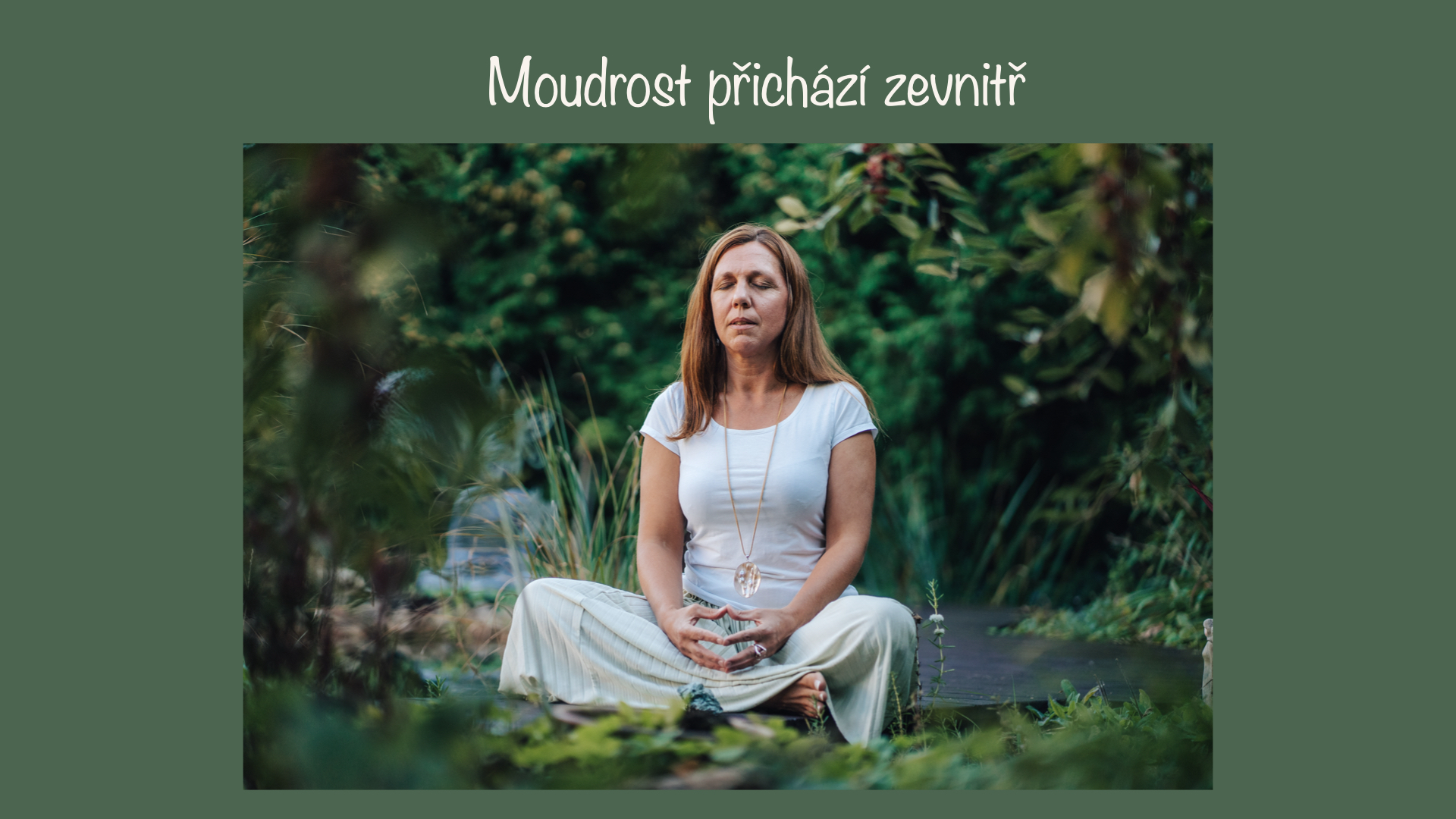 Moudrost přichází zevnitř