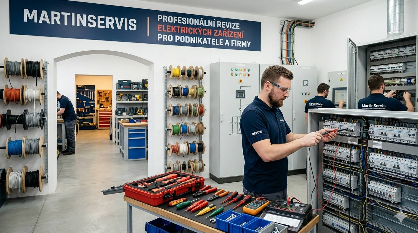Revize elektrických zařízení pro podnikatele a firmy