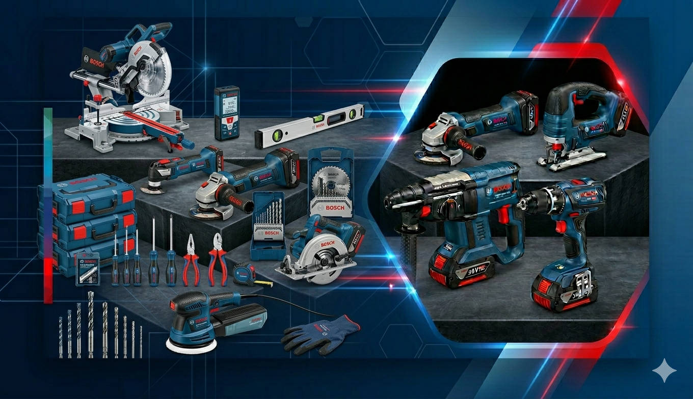 BOSH špičkové nářadí pro opravdové mistry