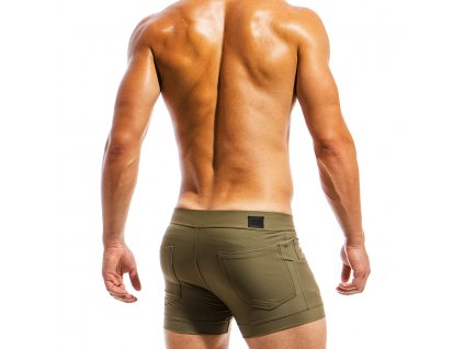 ms1831 khaki b modus vivendi swimwear basics line short