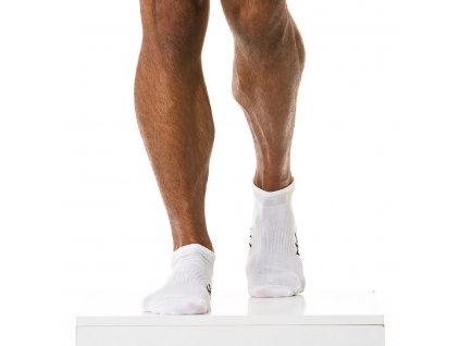 XS1818 white modus vivendi accessories gay accessories line gym socks 1
