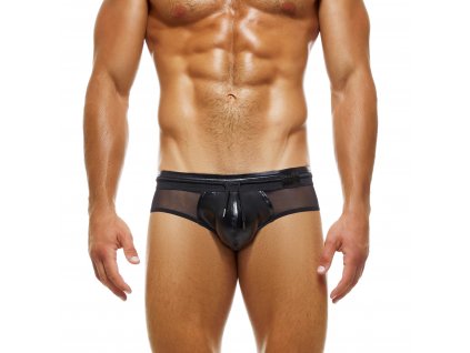11216 transparent latex classic brief modus vivendi underwear 0