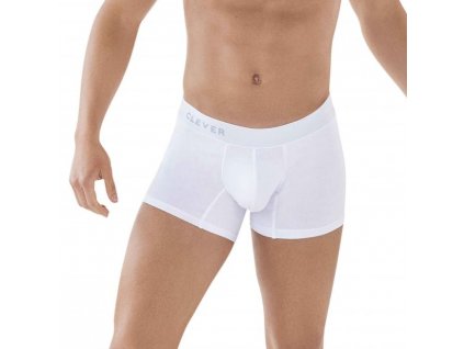 Clever Moda Caribbean boxerky white CM-0882