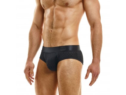 05316 black embossed dot classic brief modus vivendi underwear 0