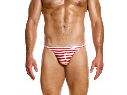 DS2411 red laminated thong modus vivendi swimwear 0