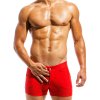 ms1831 red fr(2) modus vivendi swimwear basics line short licn qu