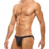 15613 black modus vivendi gay underwear antibacterial line tanga brief 3