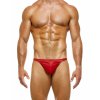11117 red leather legacy thong modus vivendi underwear 1