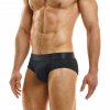 05316 black embossed dot classic brief modus vivendi underwear 0