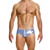 DS2413 blue laminated classic brief modus vivendi swimwear 1