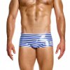 DS2421 blue laminated brazil cut boxer modus vivendi swimwear 0