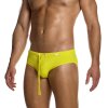 bs2512 yellow waffle classic brief modus vivendi swimwear 0