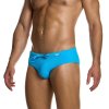 bs2512 turquoise waffle classic brief modus vivendi swimwear 0
