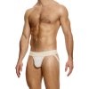07412 natural striped crochet jockstrap modus vivendi underwear 2