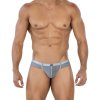 Cut4Men SP4NDEX tanga mesh grey C4M-SPX22