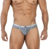 Cut4Men SP4NDEX tanga mesh grey C4M-SPX22