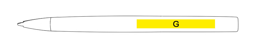 BRANCO pozícia potlače G