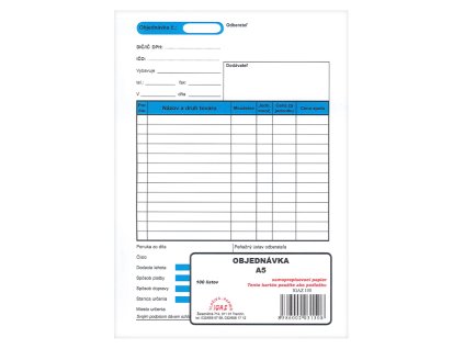 1607 sk objednavka a5 samoprepis 150 php