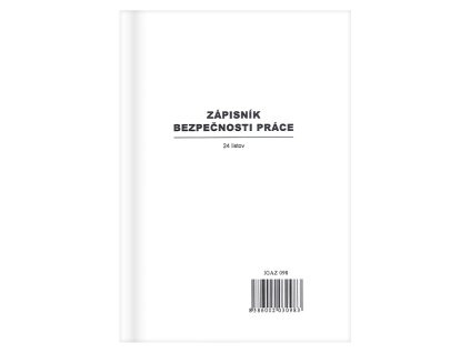 2515 sk zapisnik bezpecnosti prace a5 98 php