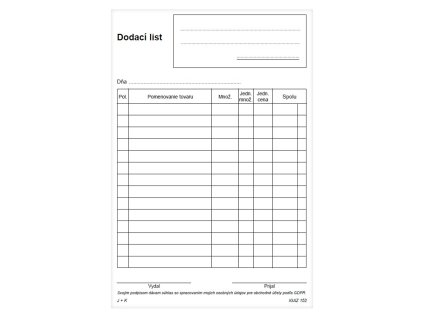 2933 sk dodaci list bez dph a5 152 php