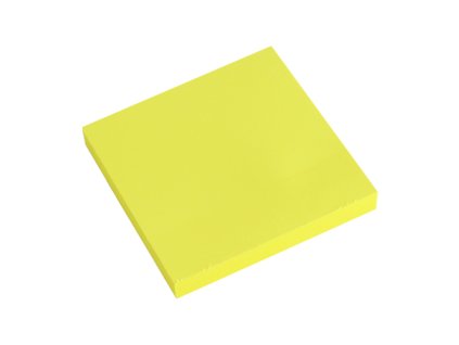 4000 sk blok lep neon zlty 76 x 76 mm php