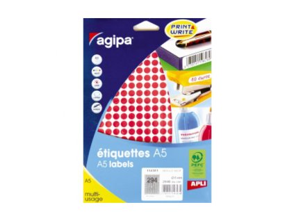 4629 sk etikety a5 8 mm cervene php