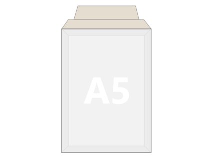 obalka kartonova format a5 1 ks