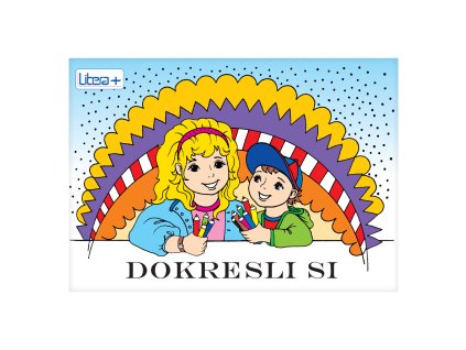 omalovanka a5 litera dokresli si