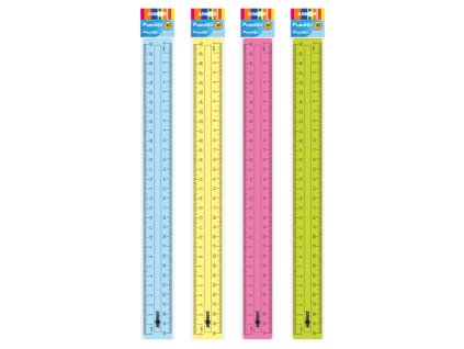 pravitko junior 30 cm mix farieb