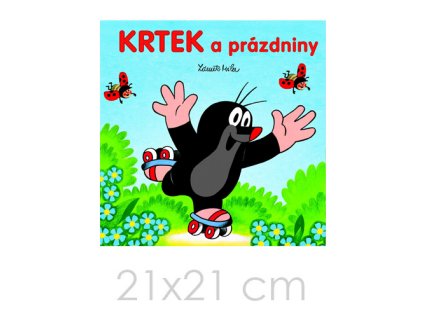 omalovanka 21x21cm akim krtko a prazdniny