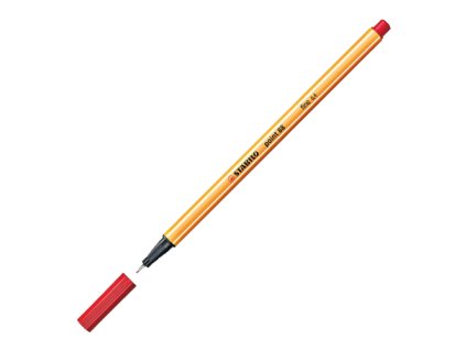 liner stabilo point 88 cerveny