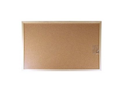 korkova tabula v drevenom rame 60 x 90 cm