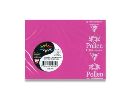 obalka cf 100x75 mm ruzova 120g 20ks