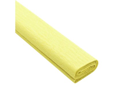 krepovy papier junior 200x50 cm citronovy 03