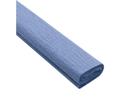 krepovy papier junior 200x50 cm sedo modry 18