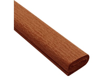 krepovy papier junior 200x50 cm hnedy 28