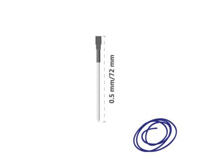 napln kovova crystal touch 0 5 mm modra