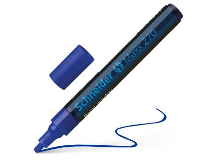 popisovac lakovy schneider maxx 270 modry