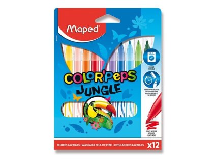 fixy maped color peps jungle 12 ks