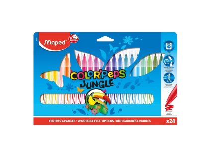 fixy maped color peps jungle 24 ks