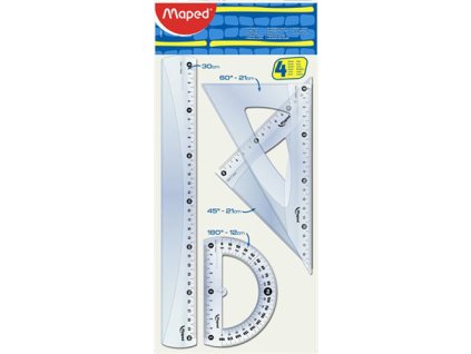 pravitko 4 kusova maxi sada plastova