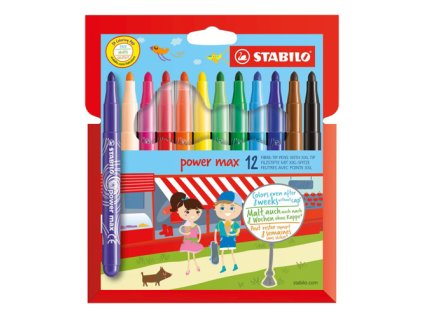 fixy stabilo power max xxl 12 ks
